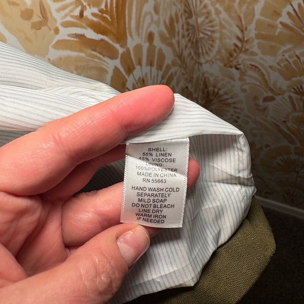 Vintage Hugo Buscati Milano Women's Houndstooth Jacket - Brown Small - Picture 6 of 9